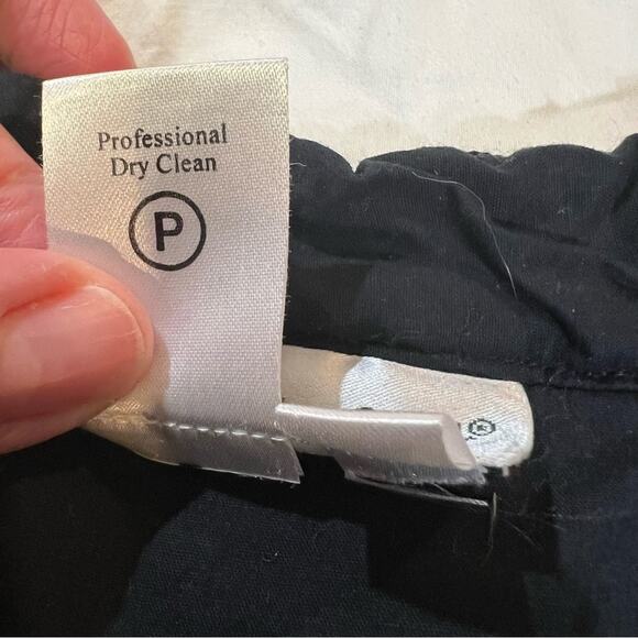 Coldwater Creek Wool Patchwork Vest Petite Medium black pink - Picture 4 of 9